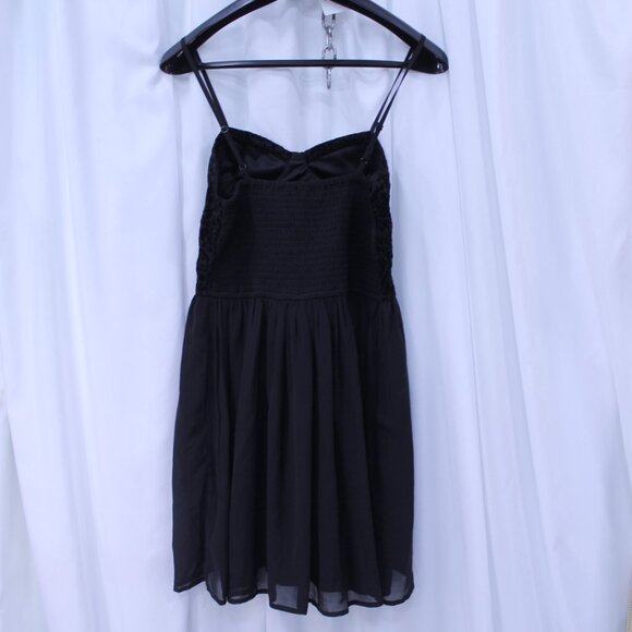 Chic Black Strappy Mini Dress - Picture 7 of 11